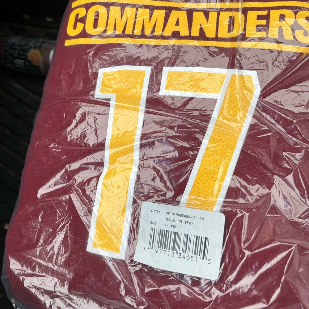 Commanders Red Jersey